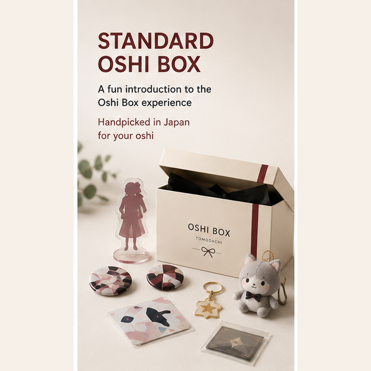 Standard Oshi Box – personalized surprise merchandise from Japan