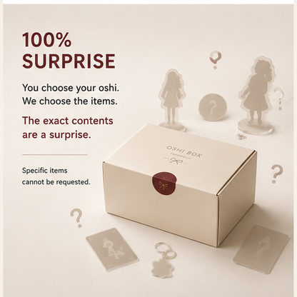 TOMODACHI Oshi Box – 100% surprise box experience