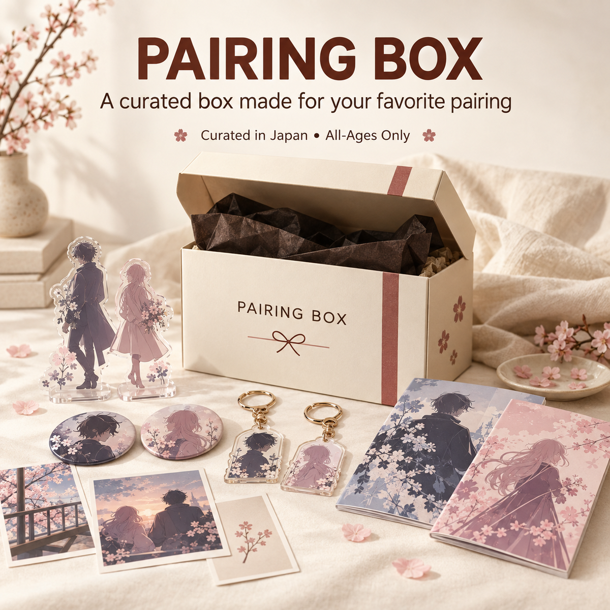 TOMODACHI Pairing Box – Surprise Merch From Japan