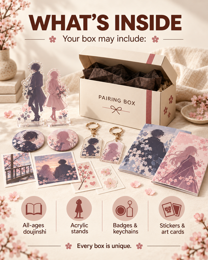 TOMODACHI Pairing Box – Surprise Merch From Japan