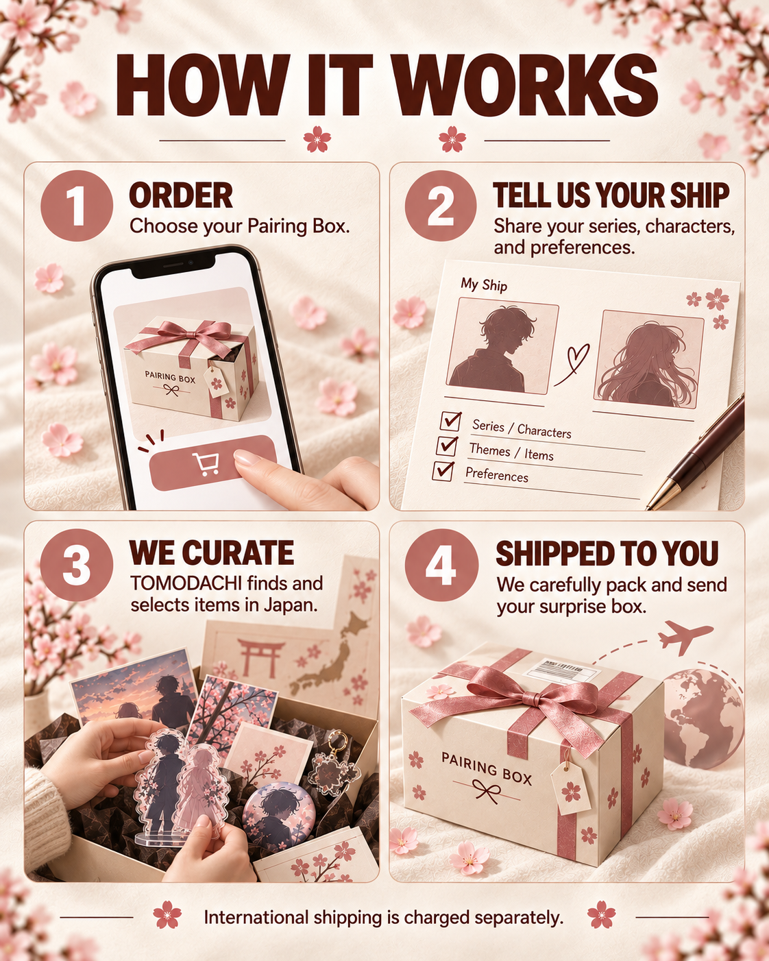 TOMODACHI Pairing Box – Surprise Merch From Japan